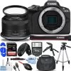 Canon® Canon EOS R50 Mirrorless Camera With 18-45mm Lens (Black) 5811C012 - 7PC Bundle -Outdoor Camera Shop 17186622