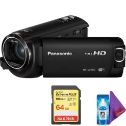 Panasonic HC-W580K Full HD Camcorder With Twin Camera + Pro Memory Card
