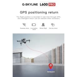 G-SKYLINE L600 PRO Full 4K Dural Camera GPS FPV 5G Drone Brushless Power 3Km RC Distance -Outdoor Camera Shop 17194115 5