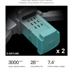 G-SKYLINE L600 PRO Full 4K Dural Camera GPS FPV 5G Drone Brushless Power 3Km RC Distance -Outdoor Camera Shop 17194115 7