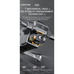 G-SKYLINE F22S PRO 4K UHD EIS Camera GPS 5G FPV Brushless Power 3.5km (11482 Ft) Transfer Distance -Outdoor Camera Shop 17194181 3