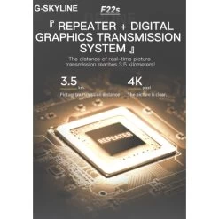 G-SKYLINE F22S PRO 4K UHD EIS Camera GPS 5G FPV Brushless Power 3.5km (11482 Ft) Transfer Distance -Outdoor Camera Shop 17194181 4