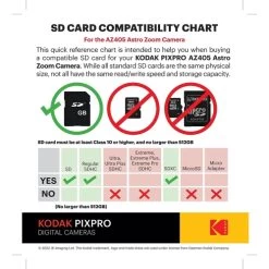 Astro Zoom AZ405-BK 20MP Digital Camera: 40X Optical Zoom, 24mm Wide Angle, 1080P Full HD Video, 3" LCD Screen (Black) -Outdoor Camera Shop 17195538 7