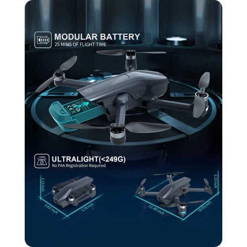 Holy Stone HS710 Drones With Camera For Adults 4K (One Battery) 4 Holy Stone HS710 Drones With Camera For Adults 4K (One Battery) - Image 2
