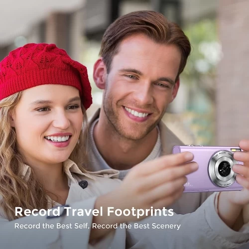 Compact Digital Camera With Auto Focus, 2.7K Vlogging Camera, HD 48MP, 16X Digital Zoom, 32GB Memory Card 8 Compact Digital Camera With Auto Focus, 2.7K Vlogging Camera, HD 48MP, 16X Digital Zoom, 32GB Memory Card - Image 6