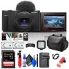 Sony ZV-1 II Digital Camera + 64GB Memory Card + Photo Software + Battery + More 1 Sony ZV-1 II Digital Camera + 64GB Memory Card + Photo Software + Battery + More -Outdoor Camera Shop 17211563