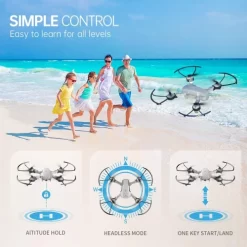 Vantop - Snaptain A10 Mini Foldable Drone With 1080P HD Camera FPV Wi-Fi RC Quadcopter, Voice Control, Gesture Control, High-Speed Rotation, 3D Flips 14 Vantop - Snaptain A10 Mini Foldable Drone With 1080P HD Camera FPV Wi-Fi RC Quadcopter, Voice Control, Gesture Control, High-Speed Rotation, 3D Flips -Outdoor Camera Shop 17211663 2