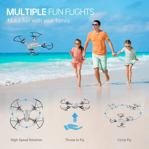 Vantop - Snaptain A10 Mini Foldable Drone With 1080P HD Camera FPV Wi-Fi RC Quadcopter, Voice Control, Gesture Control, High-Speed Rotation, 3D Flips 7 Vantop - Snaptain A10 Mini Foldable Drone With 1080P HD Camera FPV Wi-Fi RC Quadcopter, Voice Control, Gesture Control, High-Speed Rotation, 3D Flips - Image 5