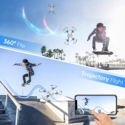 Vantop - Snaptain A10 Mini Foldable Drone With 1080P HD Camera FPV Wi-Fi RC Quadcopter, Voice Control, Gesture Control, High-Speed Rotation, 3D Flips 17 Vantop - Snaptain A10 Mini Foldable Drone With 1080P HD Camera FPV Wi-Fi RC Quadcopter, Voice Control, Gesture Control, High-Speed Rotation, 3D Flips -Outdoor Camera Shop 17211663 5