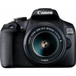 Canon® Canon EOS 2000D / Rebel T7 24.1MP DSLR Camera With EF-S 18-55mm III Lens