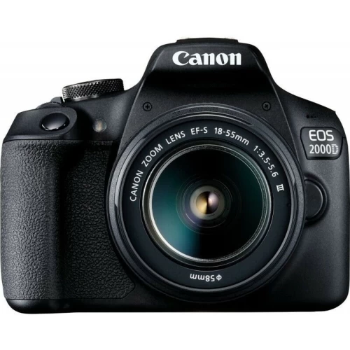 Canon® Canon EOS 2000D / Rebel T7 24.1MP DSLR Camera With EF-S 18-55mm III Lens 3 Canon® Canon EOS 2000D / Rebel T7 24.1MP DSLR Camera With EF-S 18-55mm III Lens
