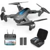 DRC Drone With 2K HD Camera - Designed For Adults And Kids, Equipped With FPV Live Video, Gravity Control, Altitude Hold, One Key Start, Headless Mode -Outdoor Camera Shop 17214093
