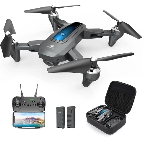 DRC Drone With 2K HD Camera - Designed For Adults And Kids, Equipped With FPV Live Video, Gravity Control, Altitude Hold, One Key Start, Headless Mode 3 DRC Drone With 2K HD Camera - Designed For Adults And Kids, Equipped With FPV Live Video, Gravity Control, Altitude Hold, One Key Start, Headless Mode