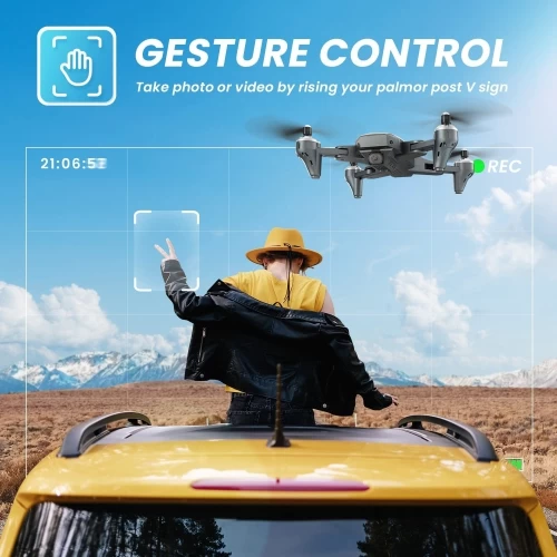 DRC Drone With 2K HD Camera - Designed For Adults And Kids, Equipped With FPV Live Video, Gravity Control, Altitude Hold, One Key Start, Headless Mode 6 DRC Drone With 2K HD Camera - Designed For Adults And Kids, Equipped With FPV Live Video, Gravity Control, Altitude Hold, One Key Start, Headless Mode - Image 4