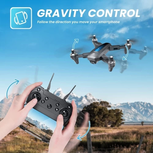 DRC Drone With 2K HD Camera - Designed For Adults And Kids, Equipped With FPV Live Video, Gravity Control, Altitude Hold, One Key Start, Headless Mode 9 DRC Drone With 2K HD Camera - Designed For Adults And Kids, Equipped With FPV Live Video, Gravity Control, Altitude Hold, One Key Start, Headless Mode - Image 7