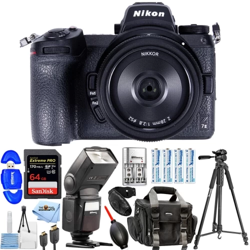 Nikon Zfc Mirrorless Camera (Black) With NIKKOR Z 28mm F/2.8 (SE) Lens 12PC Kit 3 Nikon Zfc Mirrorless Camera (Black) With NIKKOR Z 28mm F/2.8 (SE) Lens 12PC Kit