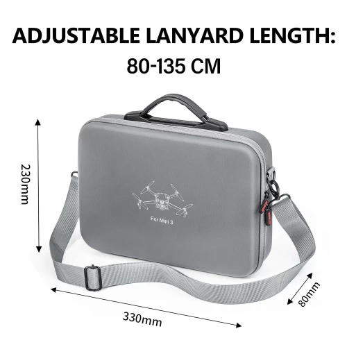 Mini 3 Pro Carrying Case, Portable Travel Bag For DJI Mini 3 Drone Accessories (Mini 3 Pro RC) 8 Mini 3 Pro Carrying Case, Portable Travel Bag For DJI Mini 3 Drone Accessories (Mini 3 Pro RC) - Image 6