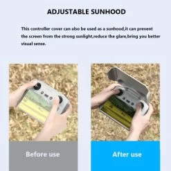 Mini 3 Pro Sun Hood Sunshade, 2-in-1 Controller Protective Case Sun Visor For DJI RC Mini 3/Mini 3 Pro RC Remote Control Protection Screen Monitor Cover Drone Accessories (for DJI 12 Mini 3 Pro Sun Hood Sunshade, 2-in-1 Controller Protective Case Sun Visor For DJI RC Mini 3/Mini 3 Pro RC Remote Control Protection Screen Monitor Cover Drone Accessories (for DJI -Outdoor Camera Shop 17242226 4