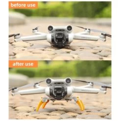 Landing Gear For DJI Mini 3 Pro, Spider Leg Foldable Extension Kit For DJI Mini3 Pro Drone Accessories (Grey + Orange) (NOT For Newest DJI Mini 3) -Outdoor Camera Shop 17242228 2