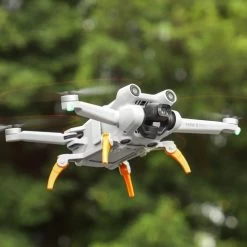 Landing Gear For DJI Mini 3 Pro, Spider Leg Foldable Extension Kit For DJI Mini3 Pro Drone Accessories (Grey + Orange) (NOT For Newest DJI Mini 3) -Outdoor Camera Shop 17242228 5