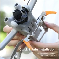 Landing Gear For DJI Mini 3, Spider Leg Foldable Extension Kit For DJI Mini3 Drone Accessories (Grey + Orange)Only Available For DJI Mini 3 Drone 10 Landing Gear For DJI Mini 3, Spider Leg Foldable Extension Kit For DJI Mini3 Drone Accessories (Grey + Orange)Only Available For DJI Mini 3 Drone -Outdoor Camera Shop 17242230 2